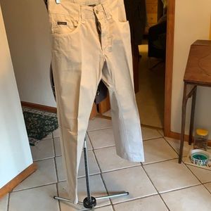 Dolce & Gabbana Cream Boot Cut Pants
